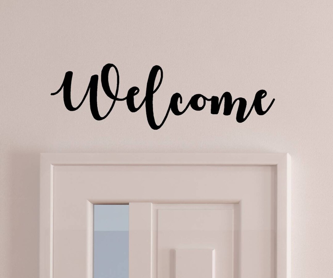 Sign Metal Front Door Sign Etsy