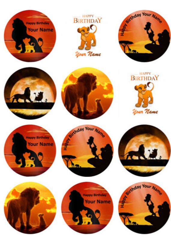 Other Baking Accessories Lion Guard Edible Party Cake Image Topper Frosting Icing Sheet Home Garden Bioconservation Org