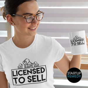 Licensed To Sell Real Estate SVG Cut File Vector png, jpg, eps, Real Estate Signs, Real Estate Png, Real Estate Shirt, Real Estate Marketing image 3