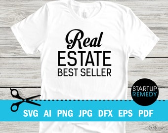 Best Seller Real Estate SVG Cut File Vector png, jpg, eps, Real Estate Signs, Real Estate Png, Real Estate Shirt, Real Estate Marketing