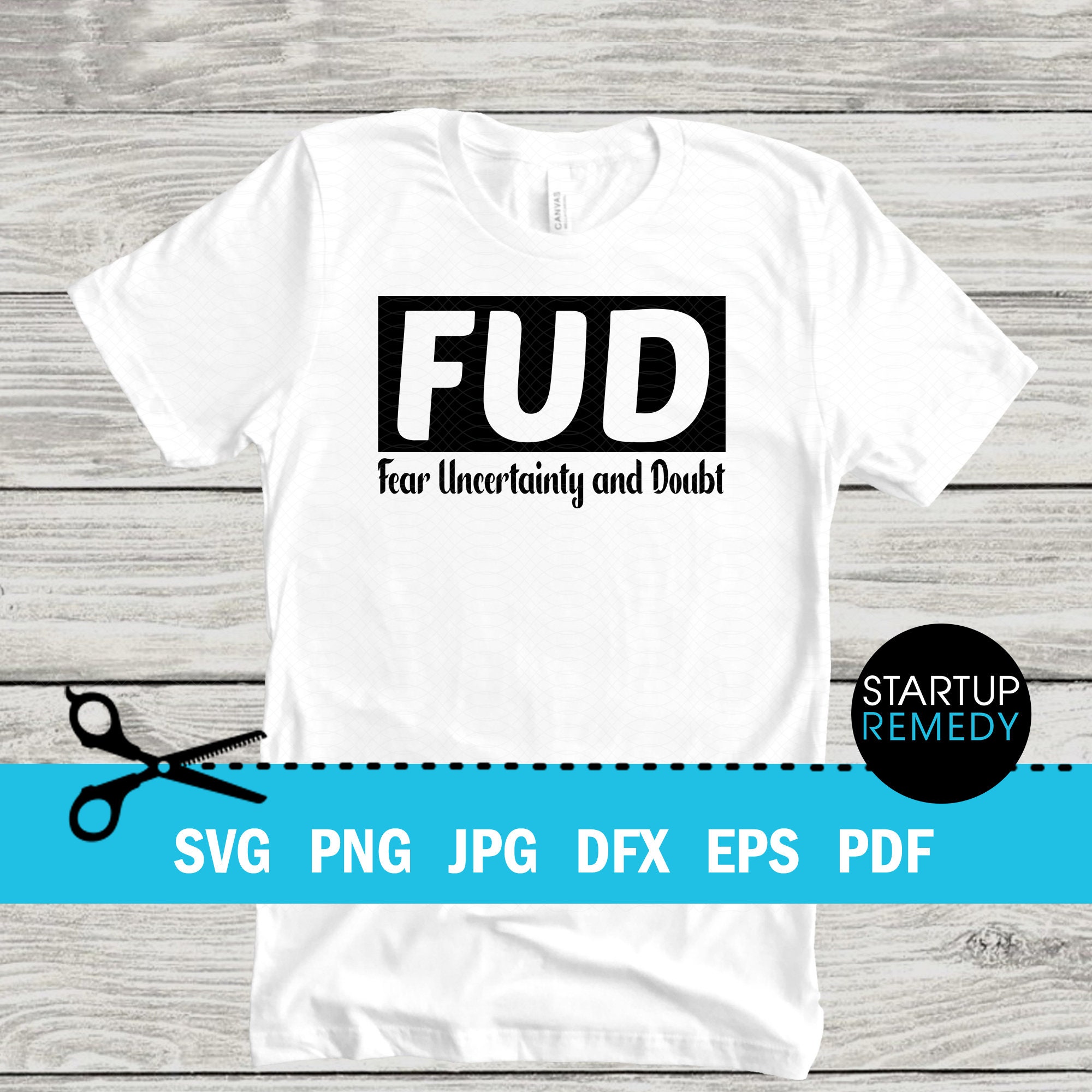 FUD - Fear Uncertainty and Doubt, Bitcoin Svg, Crypto Svg, Cryptocurrency  Svg, Digital Currency Svg, Cash Svg, Cut File Cricut Silhouette - Etsy