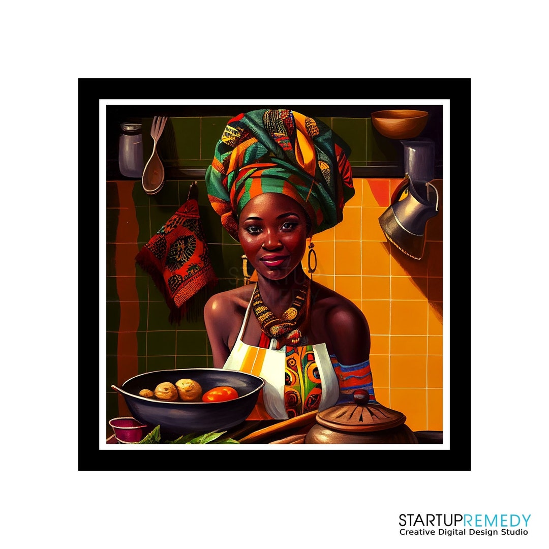 African Wall Art AI Black Art Black Arts African Art Art - Etsy