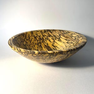 Hand Turned Spalted Hackberry Salad Bowl Food Safe