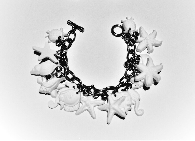 White Resin Bracelet