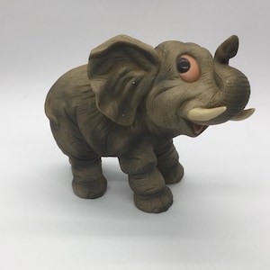 Vintage Andrea Sadak Baby Elephant Figurine - Elephant Statue - Elephant Figure - Baby Elephant