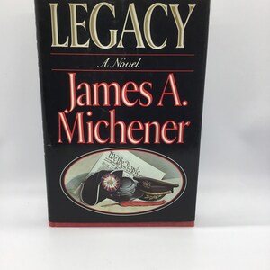 James A. Michener “Legacy” First Edition - Hardcover - Novel - Vintage Book