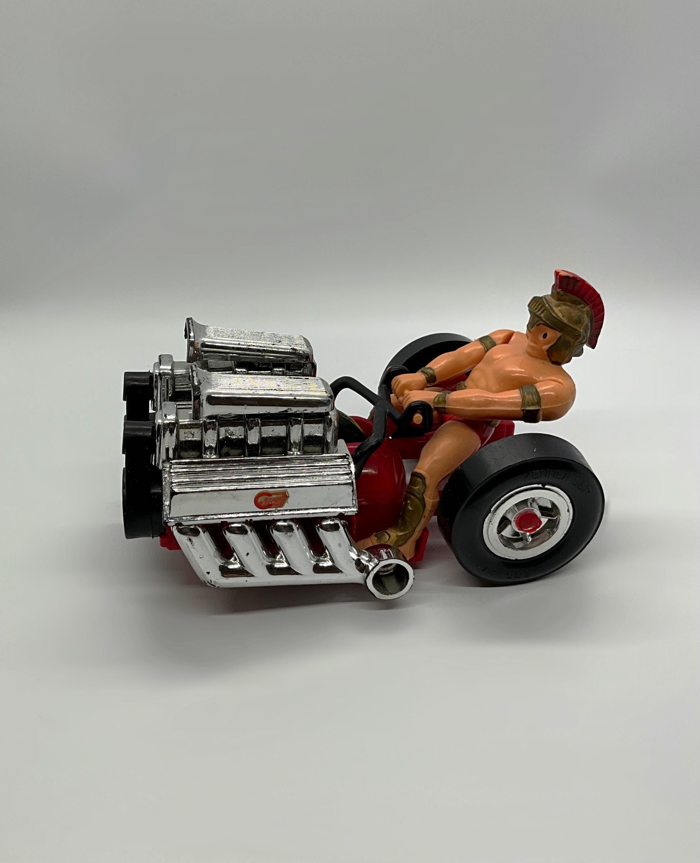 Vintage 1972 Kenner SSP Twin V-8 Chariot Herk Action Stunt Ripcord ...