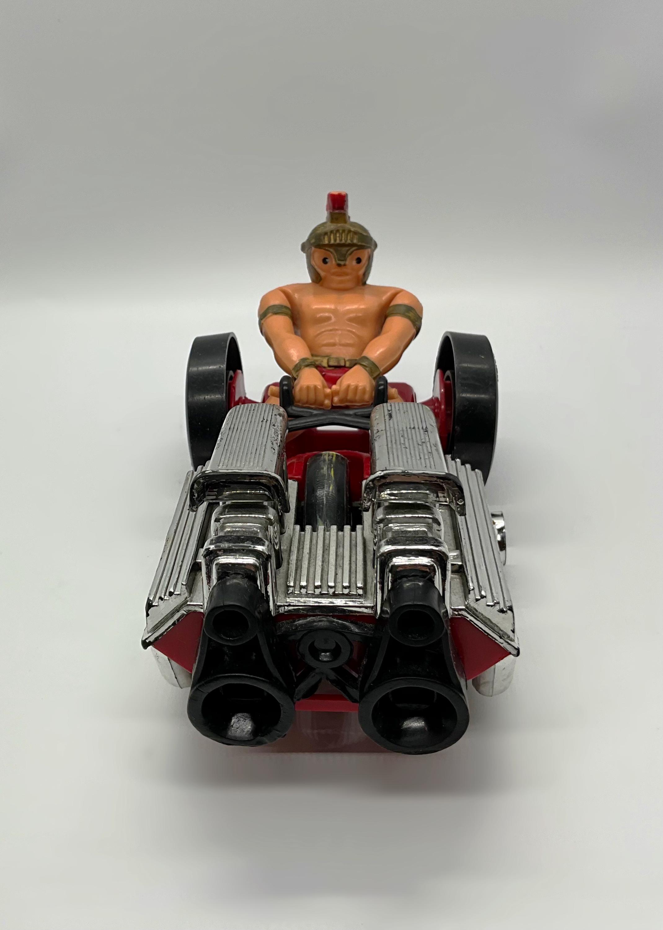 Vintage 1972 Kenner SSP Twin V-8 Chariot Herk Action Stunt Ripcord ...