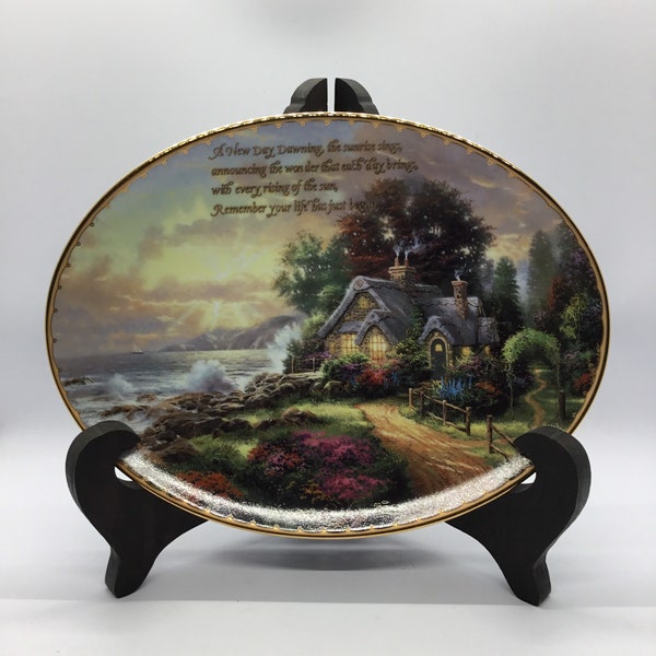 Thomas Kinkade Plates Etsy