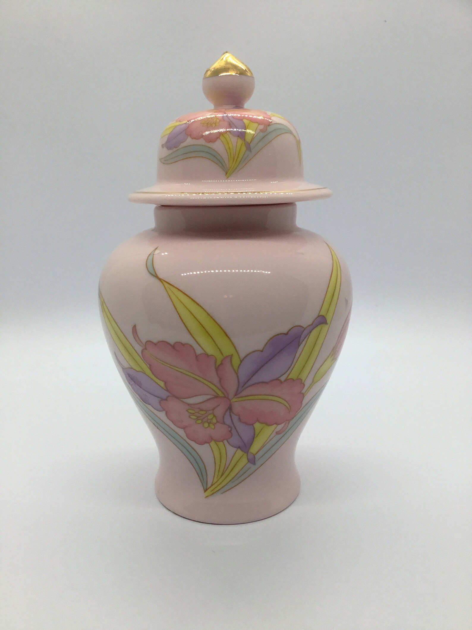 Vase miniature japonais peint à la main vintage avec couvercle Etsy