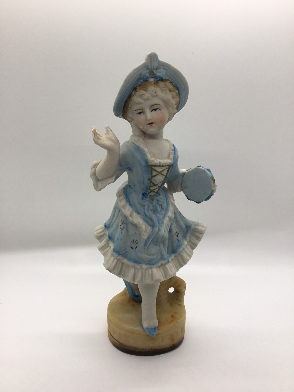 Vintage Victorian Lady Figurine Etsy