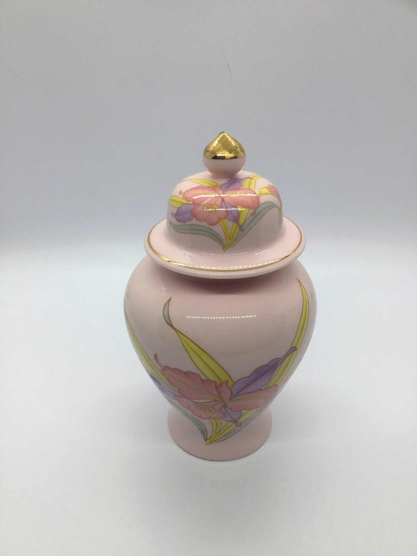 Vase miniature japonais peint à la main vintage avec couvercle Etsy