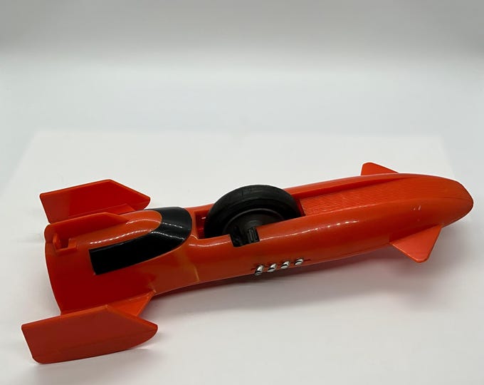 Vintage 1970 Kenner SSP Laker Special Orange Ripcord Racer, No Ripcord ...