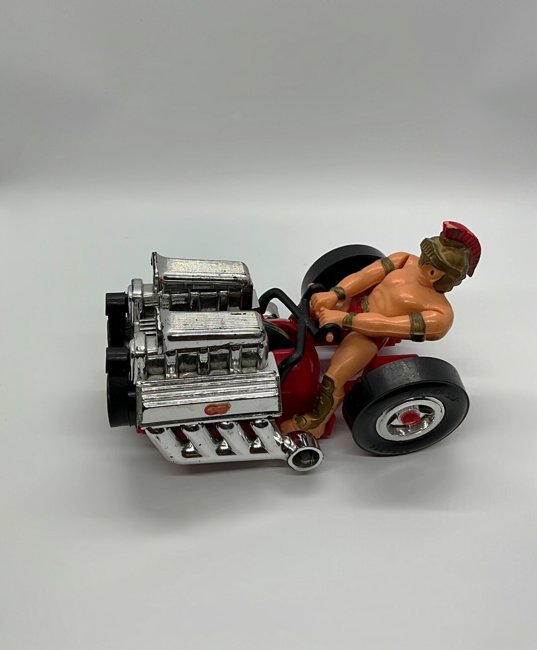Vintage 1972 Kenner SSP Twin V-8 Chariot Herk Action Stunt Ripcord ...
