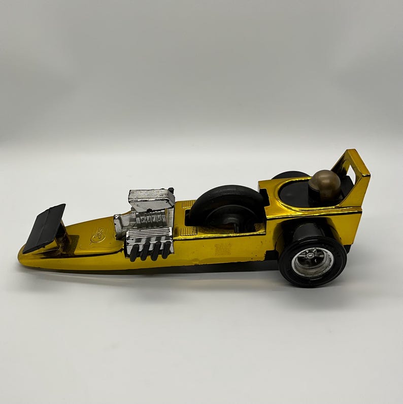 Vintage 1970 Kenner SSP Gold Eliminator Ripcord Racer, No Ripcord - Etsy