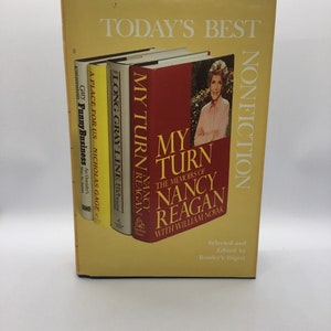 Reader’s Digest Today’s Best Nonfiction 1990 Volume 8 First Edition - Hardcover - Vintage Book