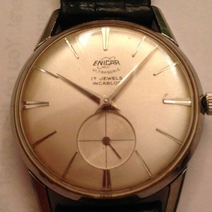 Enicar Ultrasonic Mens Watch