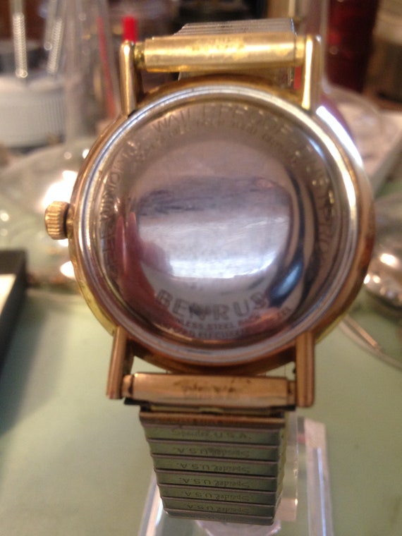 Vintage Benrus Men's Automatic Watch: Gold Filled… - image 6