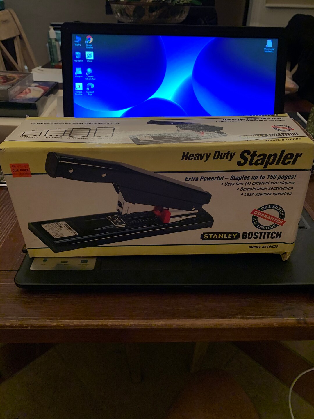 Heavy Duty Stapler by STANLEY / Bostitch Model B310HDS Can Etsy