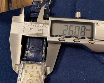 Buy Carl Bucherer Ca 1927 Vintage Men's Watch White Gold Filled