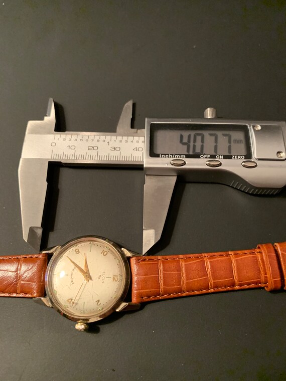 ELGIN / Shockmaster ca 50's all original 21 jewels m… Gem