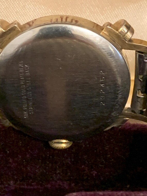 Vintage Benrus Calendar watch: 1950 Rolled Gold s… - image 3