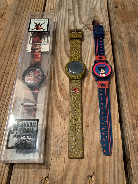 Character watches all three NOS by Disney collecta