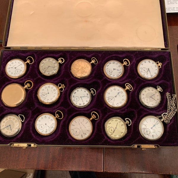 Pocket Watch Display Case Etsy