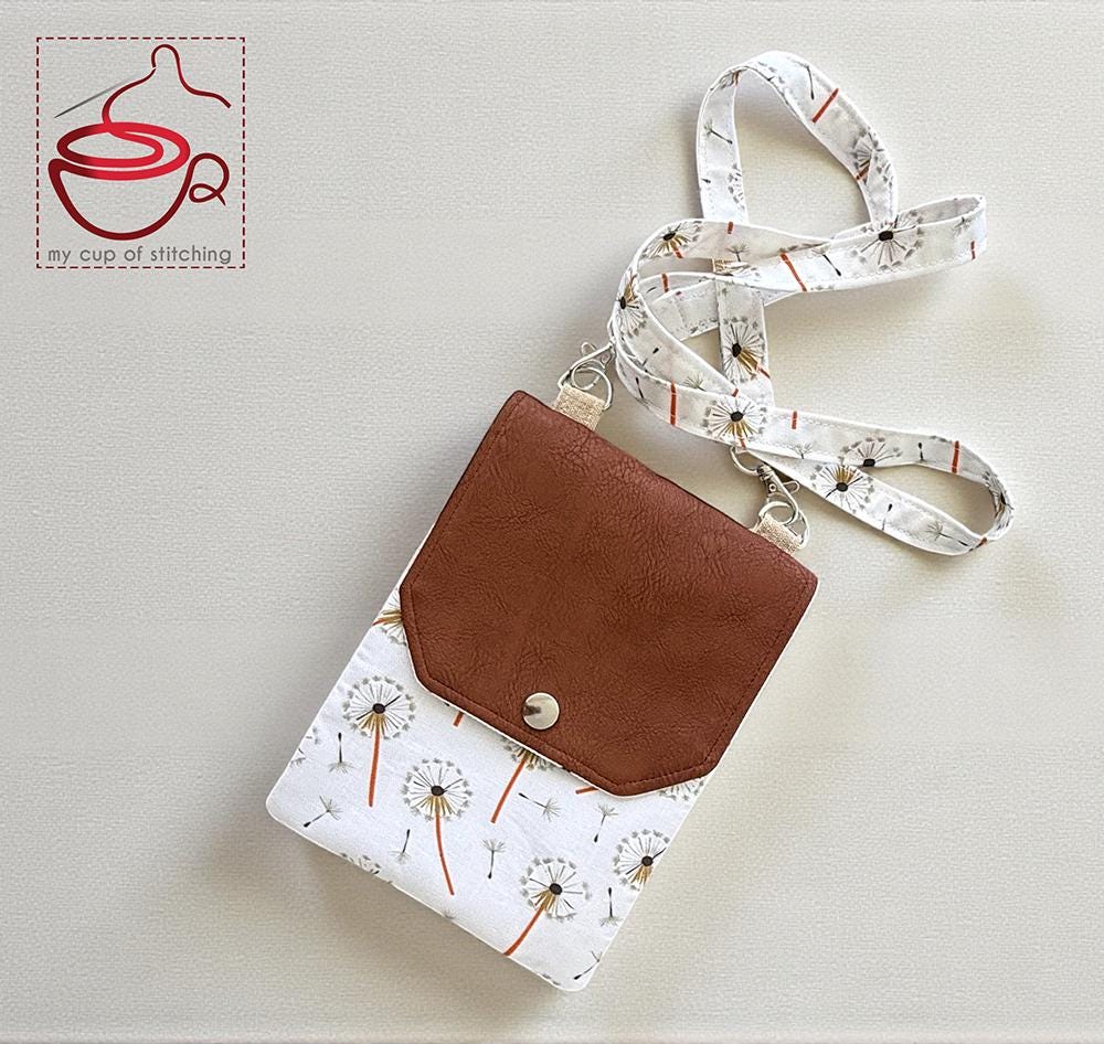 Snap Flap Crossbody Bag Sewing Tutorial – Beginner Friendly (PDF ...