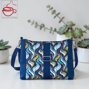 Maris Bag Sewing Tutorial, Batik Waves Edition - PDF Download