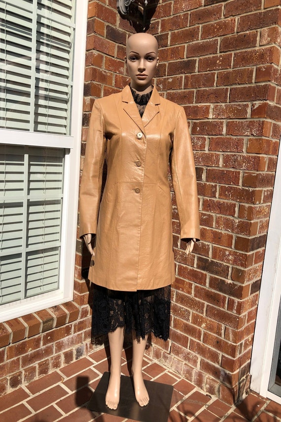 Wilson Leather Trench Coat
