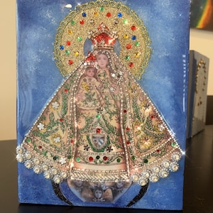Notre-Dame de Charité. Virgen de la Caridad del Cobre (avec revêtement époxy transparent)