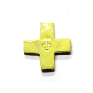 Cross - Wandbehang aus Keramik von Franko B, zeitgenössische Kunst/Skulptur