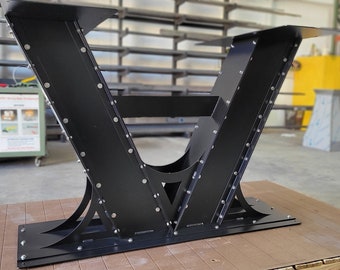 I beam store table base