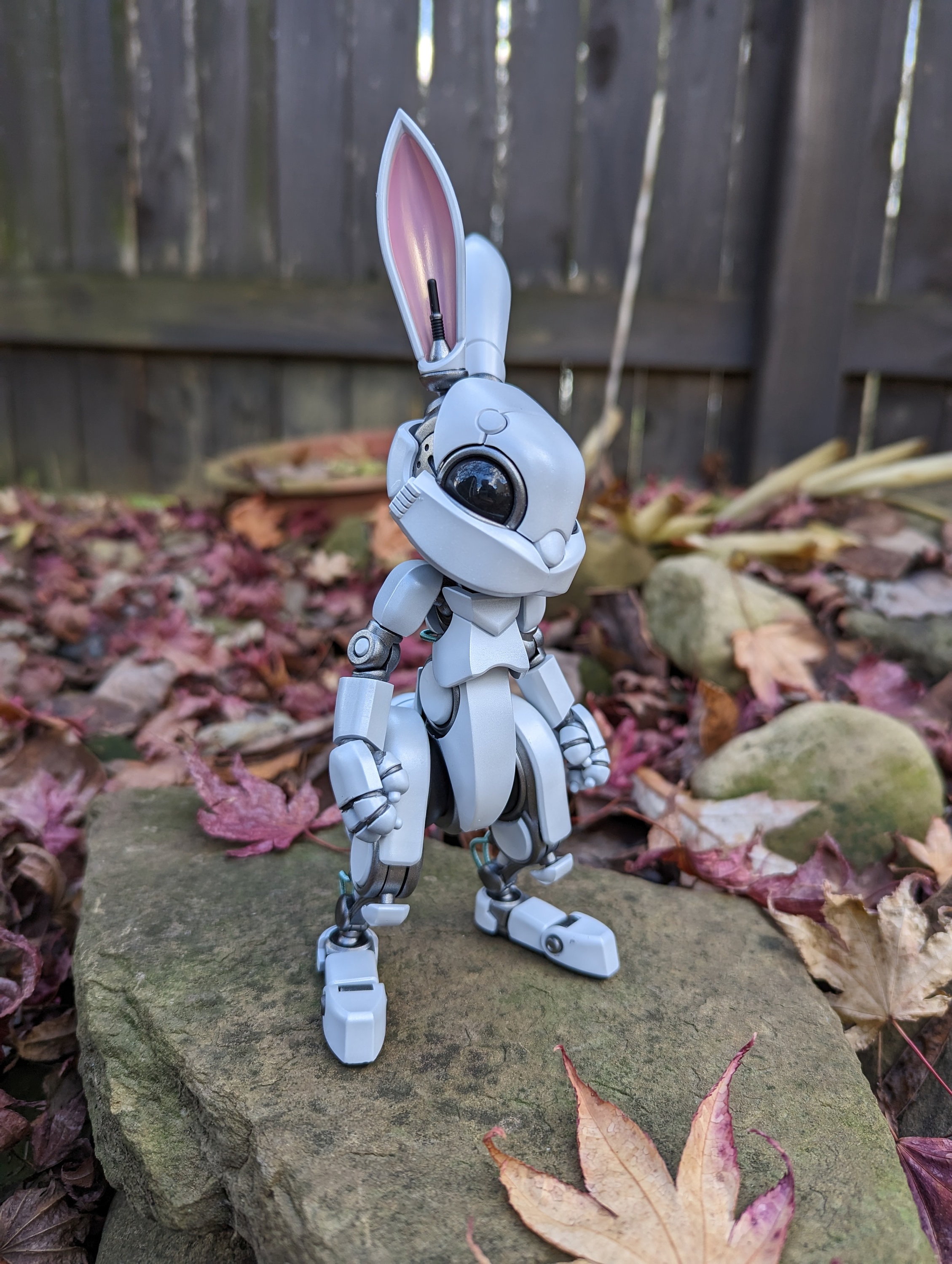 Harold the Rabbit Robot - 3D Printable Action Figure Model Kit