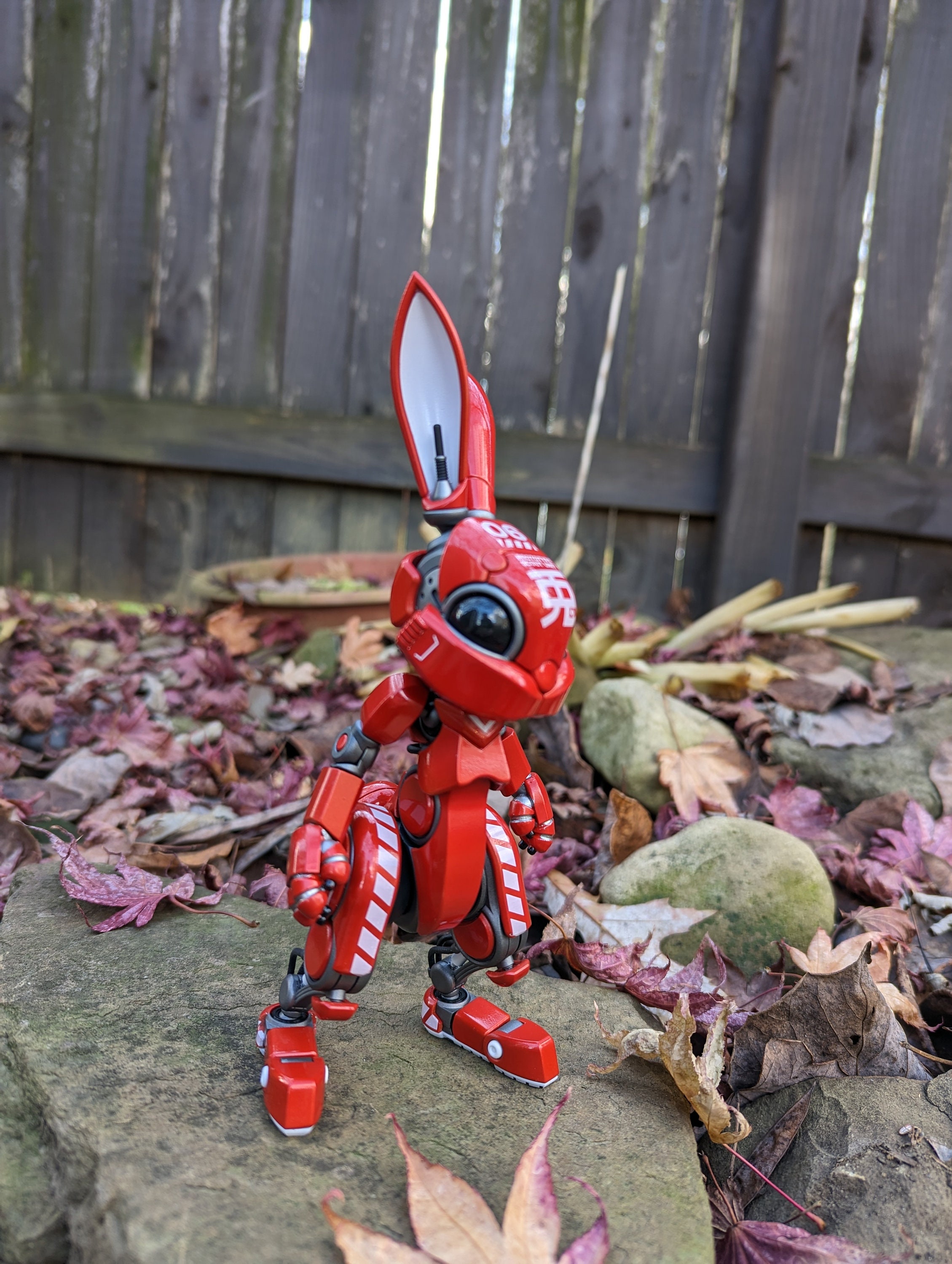 Harold the Rabbit Robot - 3D Printable Action Figure Model Kit