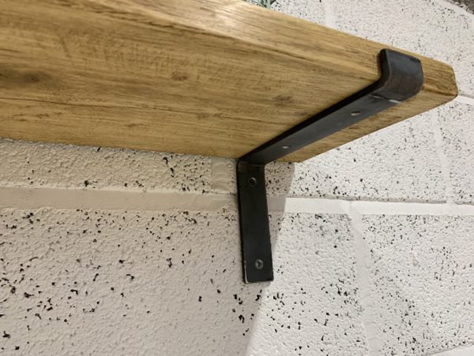 Rustic Scaffold Board Shelf Brackets Industrial Shelf Etsy UK