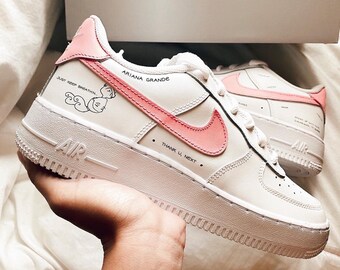 ariana grande custom air force 1