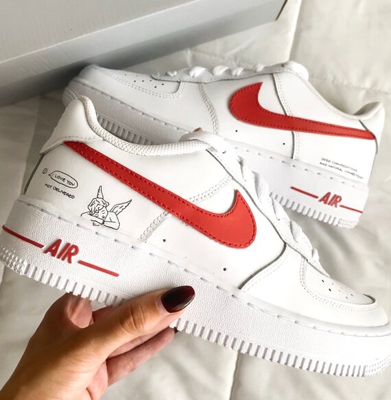 nike air force 1 af1 red