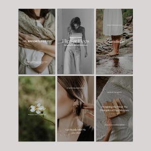 50 Instagram Reel Templates, Canva Templates, Content Creator Templates, Reel Covers, Instagram Reel Designs, Photographer Media Templates
