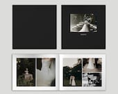 Wedding Album Template, Canva Template, Photo Book Template, Coffee Table Book, DIY Photo Book, Modern Wedding Album, Classic Photo Album