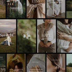 Portadas de Instagram Reels con estilo: Plantillas de Canva para blogueros (Descarga digital) imagen 3