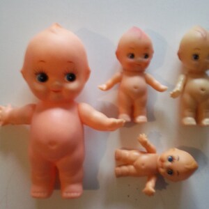 4 kewpie dolls 1990's