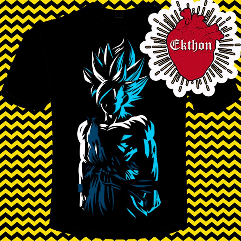 Download Goku Ultra Instant Download Eps Svg Png Ai Pdf Vector Etsy