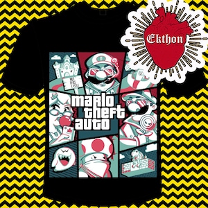 Ekthon - Svg Eps Dxf Cricut cameo, silhouette, plotter, Vector, sublimation, vinyl, screen printing, Marlo Theft Auto