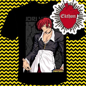 Iori Yagami KOF Bootleg Anime Greeting Card for Sale by