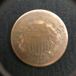 1865 2 Cent