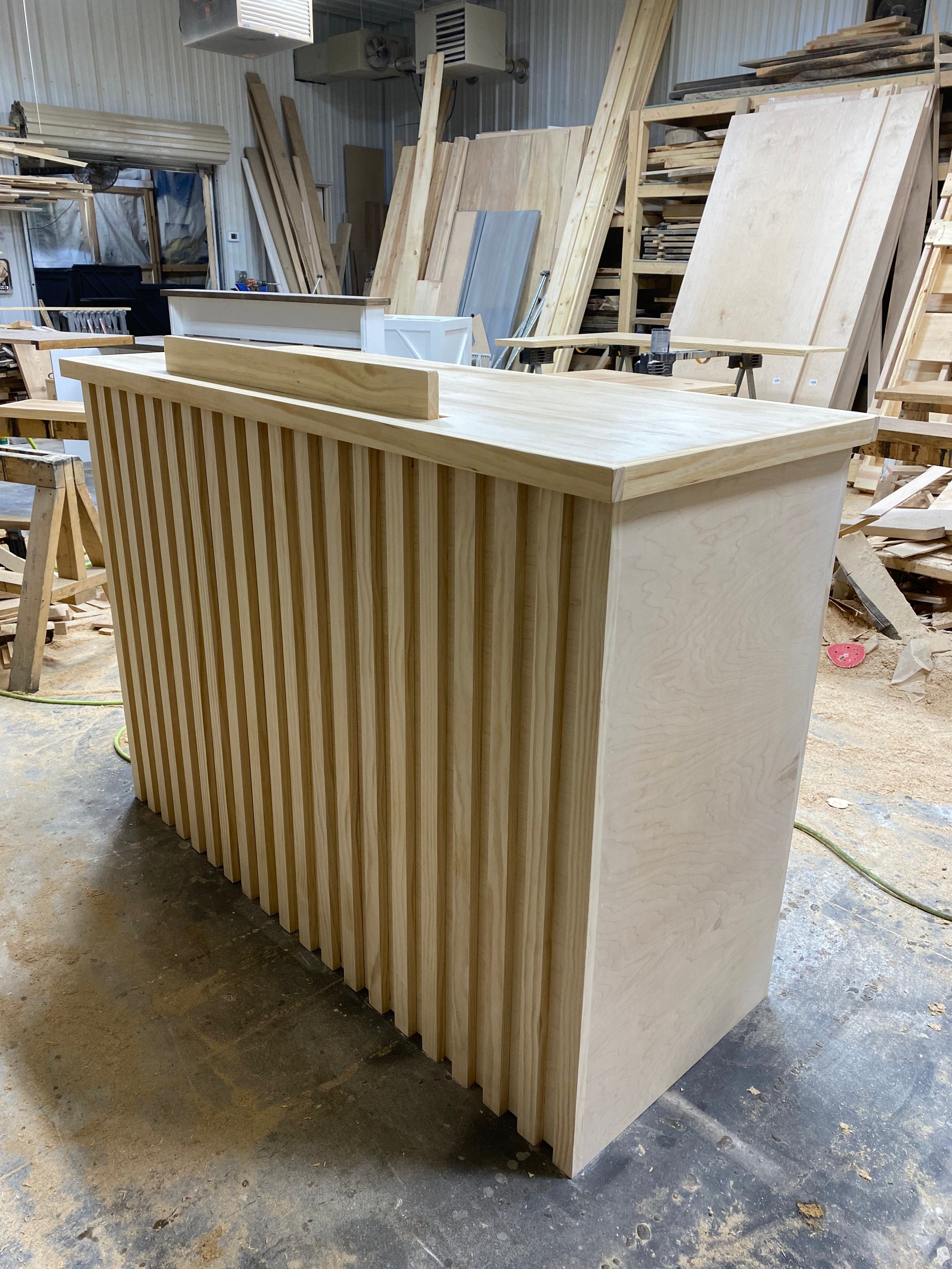 Reception Desk Retail Counter 3 Options for Looks - Etsy