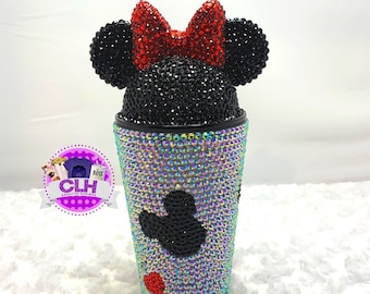 Micky Mouse tumbler, Mickey Mouse Cup, Bling Mickey Mouse Cup, Bling Cup, Custom Bling Mickey Mouse Tumbler