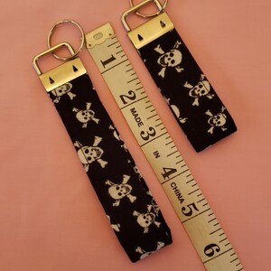 Fabric key fob, wrist key fob, bracelet key fob, key chain, holiday gift